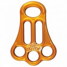 Tris Kong Un triple placa de anclaje naranja completa