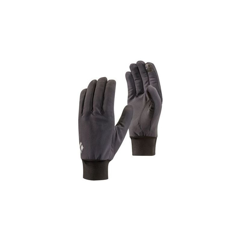 Black Diamond Lightweight Softshell Gloves (Smoke) Men