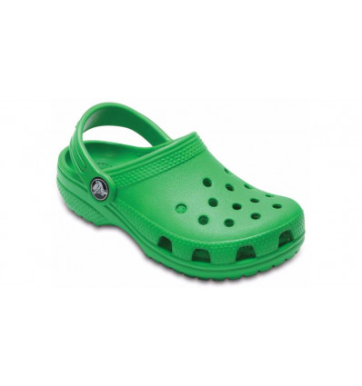Crocs Kids Classic Clog (Grass Green 