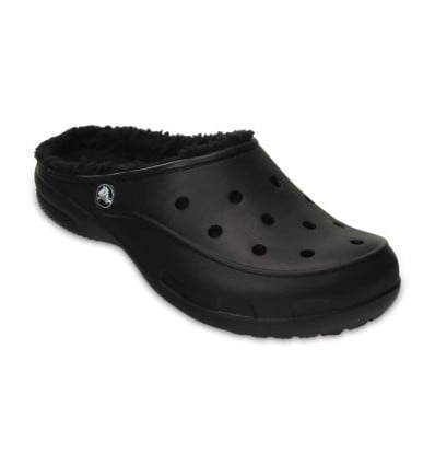 Crocs Womens Crocs Freesail Plush Fuzz Lined Clog (Black/black ...