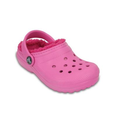 all pink crocs