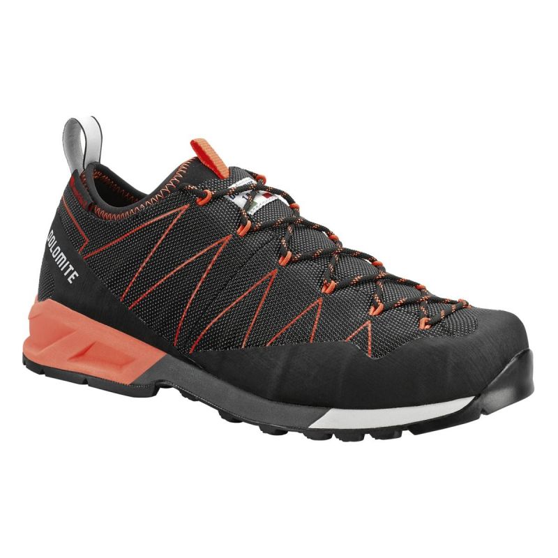 Chaussures randonnée Dolomite Crodarossa (Black/fluo red)
