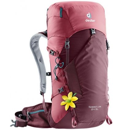 Mochila Deuter Speed Lite 24 SL (Maroon Cardinal) mujer - Alpinstore