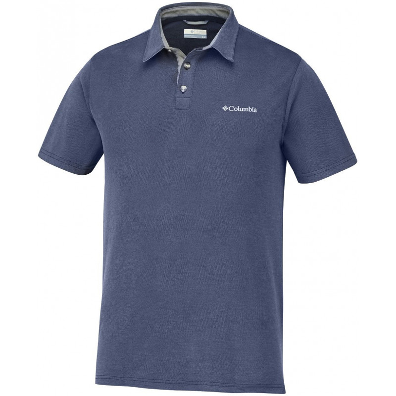 Polo COLUMBIA Nelson Point (Collegiate navy) Homme