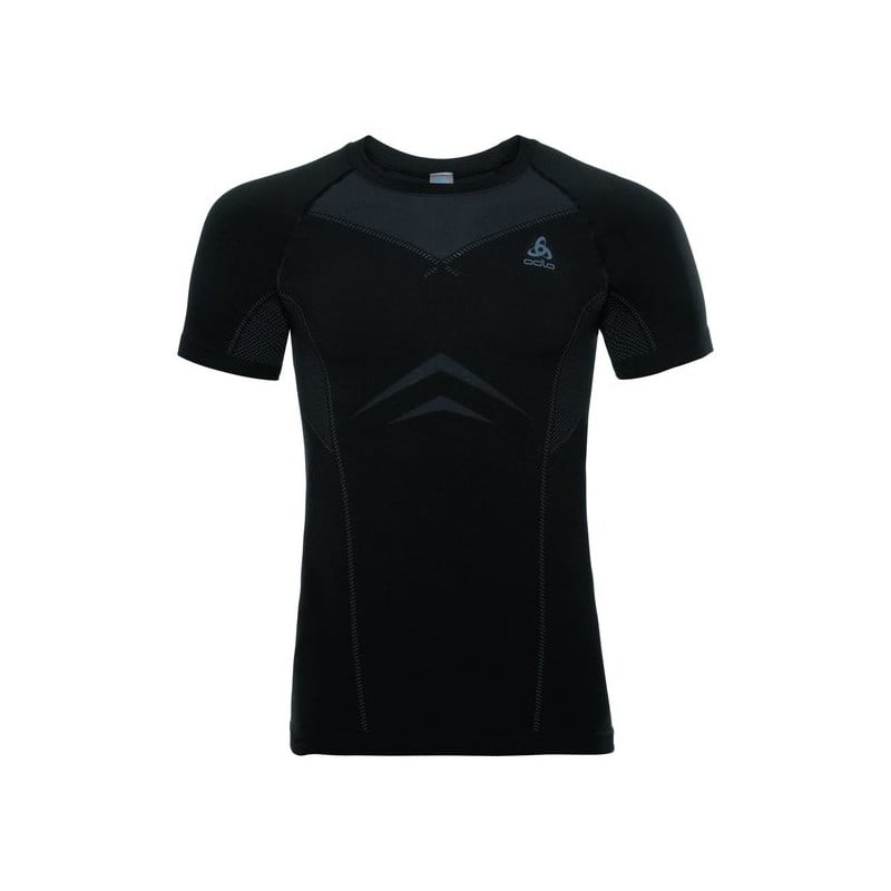 T-shirt Suw Top Crew Neck S/s Performance Light Odlo (Black - Odlo Graphite Grey)