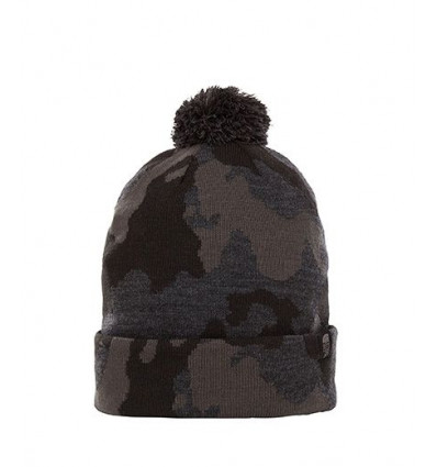 north face camo beanie