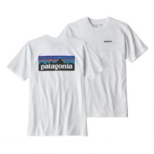 M's P-6 Logo Responsibili-tee Patagonia (white)