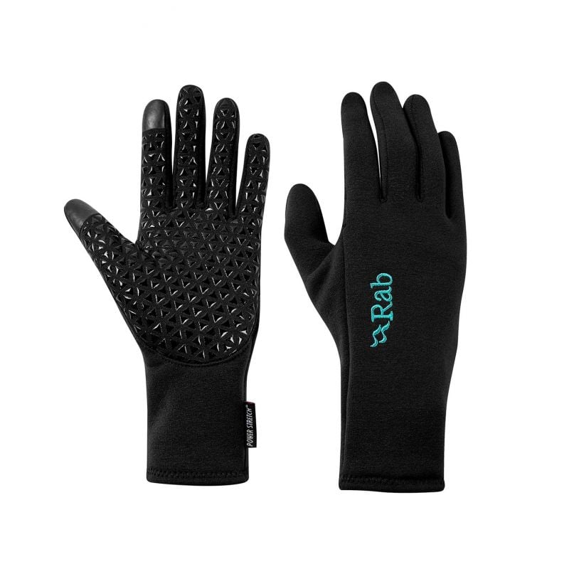 Gants Rab Power Stretch Contact Grip Glove Wmns (Black) femme