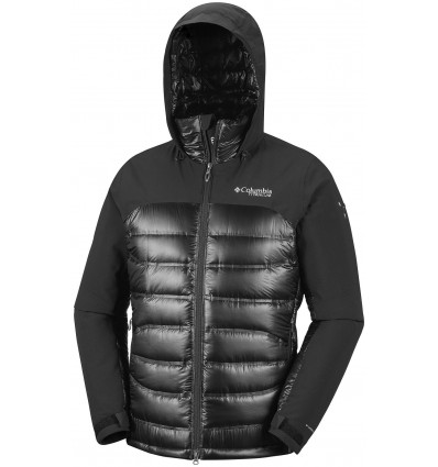 columbia men's heatzone 1000 turbodown hooded jacket