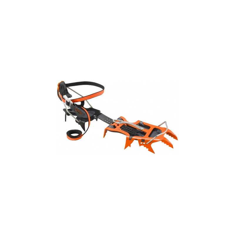 Crampons CAMP Alpinist Pro  - Auto / Semi-auto (orange/noir)