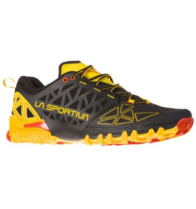 Zapatillas de trail para hombre La Sportiva Bushido II (negro/amarillo) -  Alpinstore