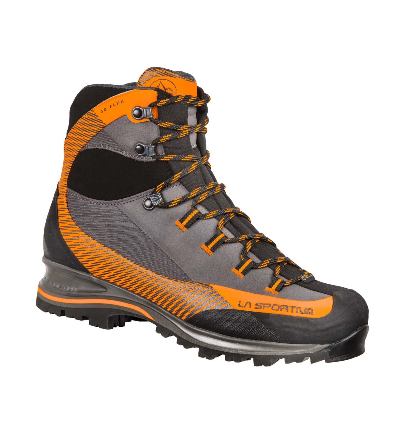 La Sportiva Trango Trk Leather Gtx hiking shoe (Carbon/Pumpkin ...