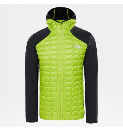 lime green north face