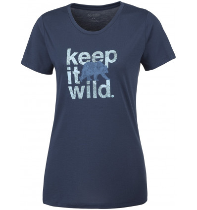Columbia Outdoor Elements Iii Nocturnal Keep It Wild Women T Shirt Alpinstore