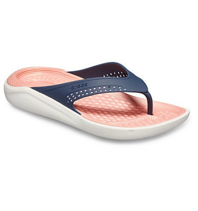 Crocs Flip Flip Flops (Navy/Melon 