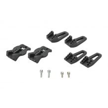 Step Adjust Oversize Hook (par) - svart Vaude