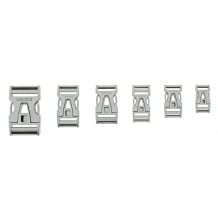 Enchufe bucle Steckschnalle 25 mm de Ajuste (Pebbles)
