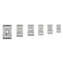 Clips Steckschnalle 15 Mm Single Adjust (Pebbles)