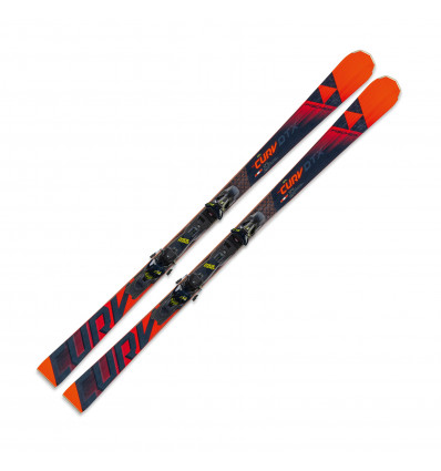 Pack ski Fischer Rc4 The Curv Dtx Rt + fixations Rc4 Z12 Pr