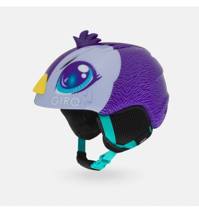 Giro LAUNCH PLUS (PENGUIN VIOLA) S casco da sci per bambini - Alpinstore