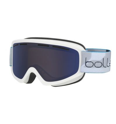 Bollé Schuss Ski Mask (Matte White Bronze Blue) - Alpinstore