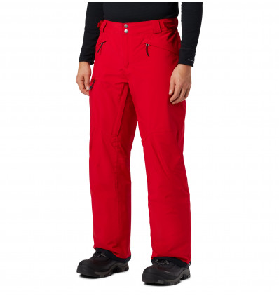 Pantaloni da sci Columbia M Cushman Crest (Mountain red) - Alpinstore