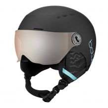 uvex Instinct Visor pro V, Casco ajustable de esquí y snowboard con visera  fotocrómica integrada para mujeres y hombres, negro, S