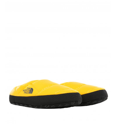 north face slippers yellow