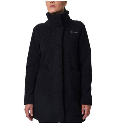columbia black long jacket