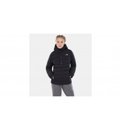 women's stretch down hoodie north face