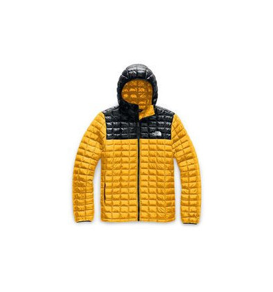 north face thermoball yellow