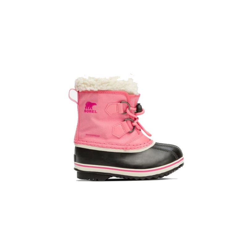 After ski boots Sorel Yoot Pac Nylon (Lollipop, Pink Glo) - kids