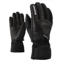 Cross-Country Ski Gloves - GTX Ziener UGO Alpinstore INF Lime) (Black