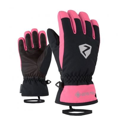 Skihandschuhe Ziener - LARINO Dahlia) Pink Kind Alpinstore Gore-Tex (Black