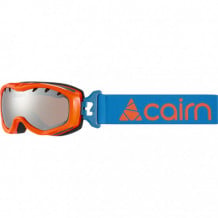Junior skimasker Cairn Rush Spx3 (glanzend oranje azuur)