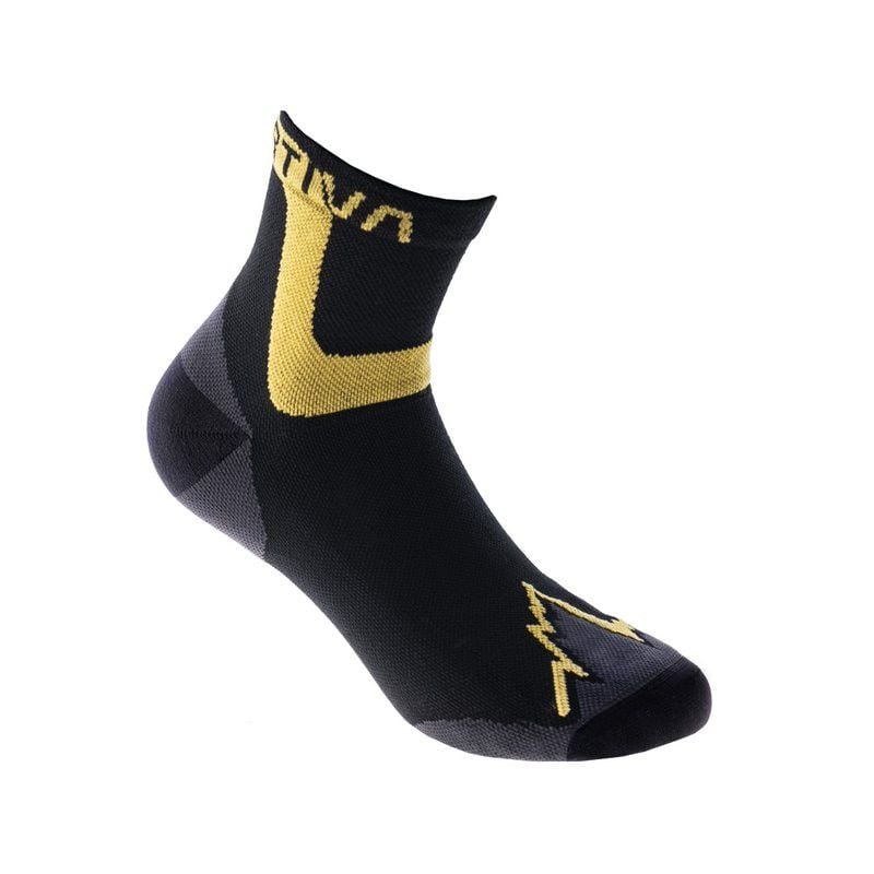 La Sportiva Ultra Running Socks (BLACK/YELLOW)
