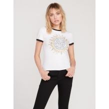 VOLCOM GO FASTER RINGER T-shirt (wit) Dames