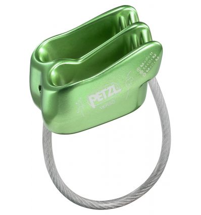 Descendeur PETZL Stop (Bleu) - Alpinstore