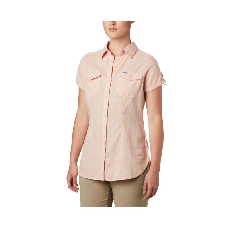 Short sleeve shirt Columbia Camp Henry II (peach Cloud) Women