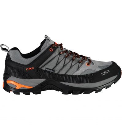 LOW nero) - WP RIGEL shoes Hiking CMP man (Cemento Alpinstore