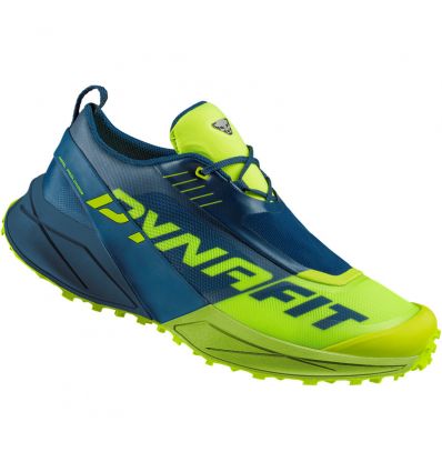 Men's Dynafit Ultra 100 (Poseidon/Fluo Yellow) trail shoe