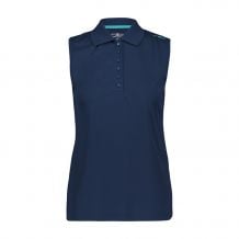 Polo sans manche CMP WOMAN POLO SLEEVELESS (Blue) femme