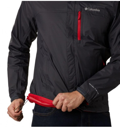 pouring adventure jacket