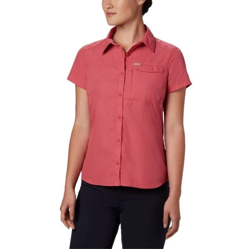 Short sleeve shirt Columbia Silver Ridge 2.0 (Pink red) Women