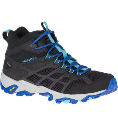 Merrell Moab Fst 2 Mid Gore Tex Noir Cobalt Women S Hiking Boots Alpinstore
