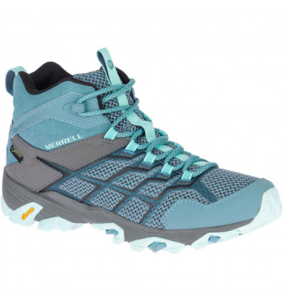 Merrell Moab Fst 2 Mid Gore Tex Fumee Bleue Women S Hiking Boots Alpinstore