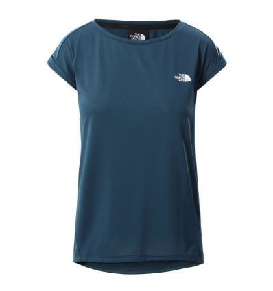 drie snor koolstof T-shirt The North Face Tanken (MONTEREY BLUE) Women - Alpinstore