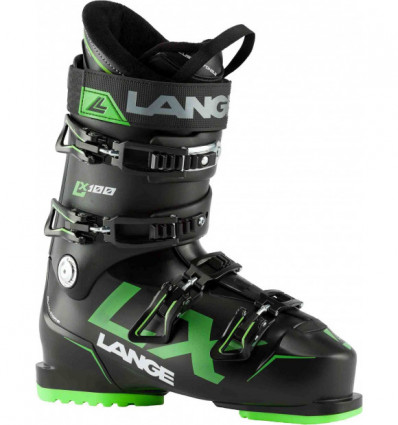 green ski boots