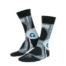 La Chaussette de France Rando-återvunnen vandringssocka (grå / blå)