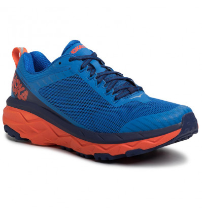 Zapato de pista Hoka One One Challenger ATR 5 (AZUL IMPERIAL/ROJO  MANDARINA) Hombre - Alpinstore